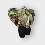Cropped Couture Sleeve Power Bow Shacket