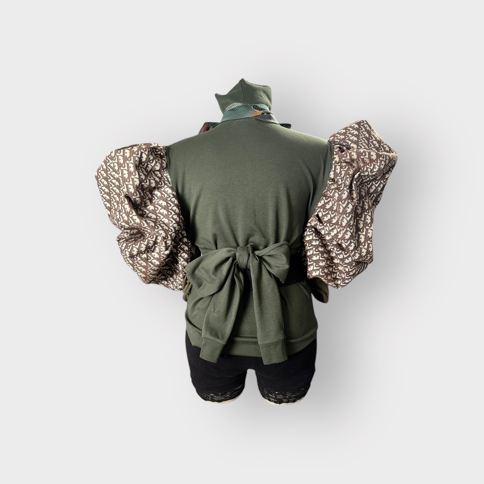 Couture Sleeve Turtleneck