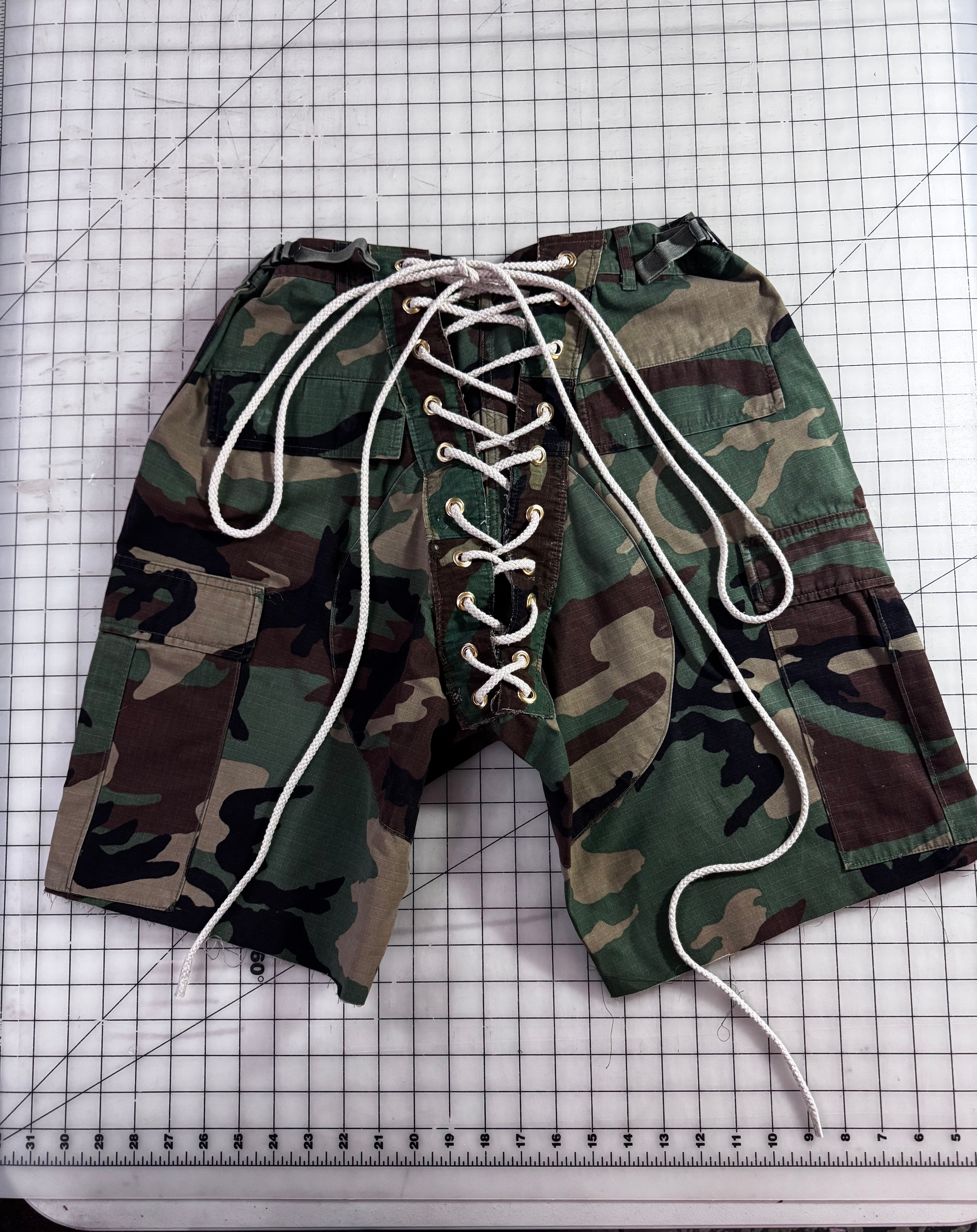 Camo Couture Corset Bum Bermuda’s