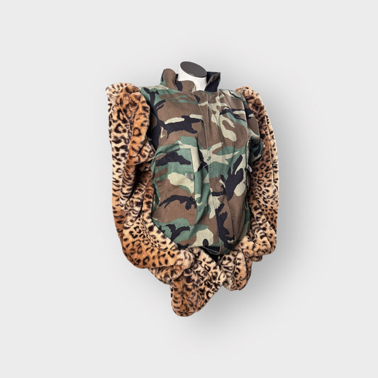 Camo Couture Faux Sleeve Jacket