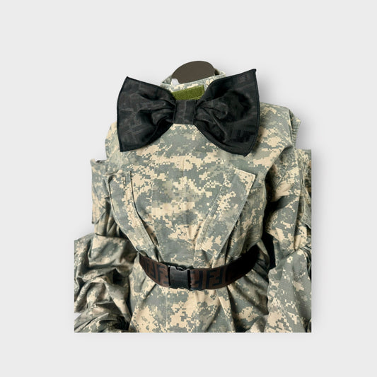 Luxe Black Bow Tie