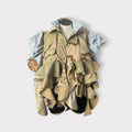 Desert Storm Ruffle Peplum Shacket