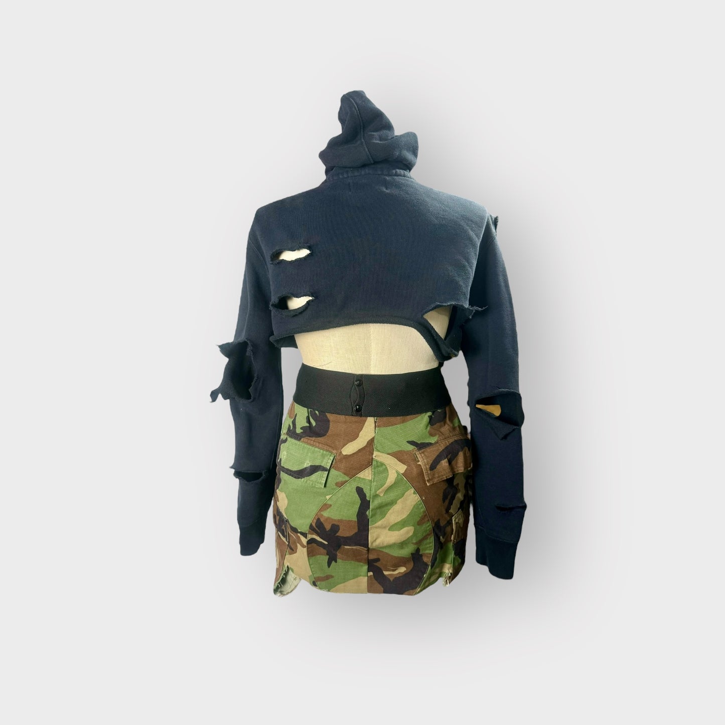 Polo Corset Style Hoodie