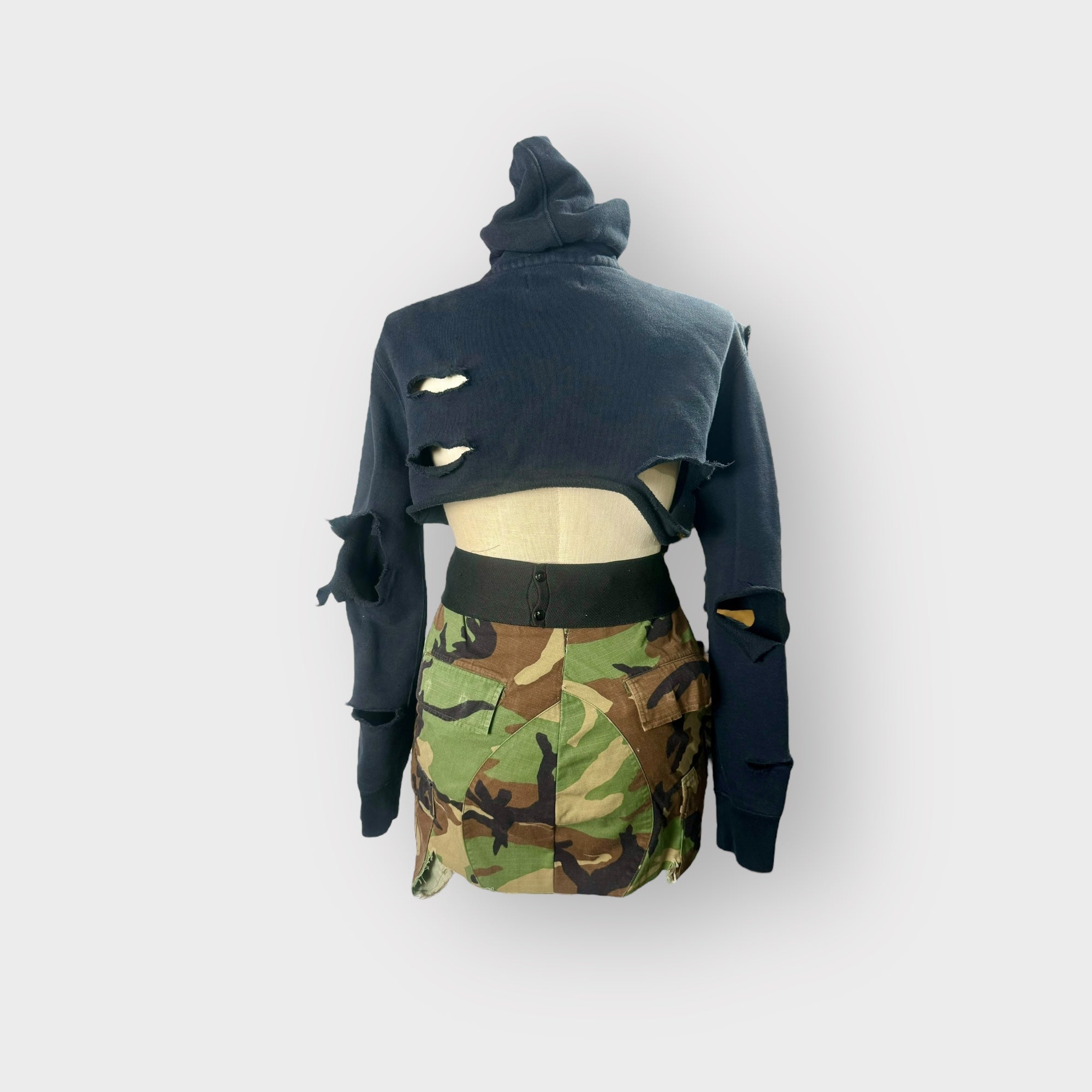Polo Corset Style Hoodie