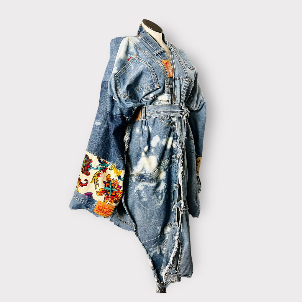 Custom Denim Kimono