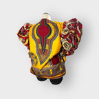 BHM Dashiki with Denim Details