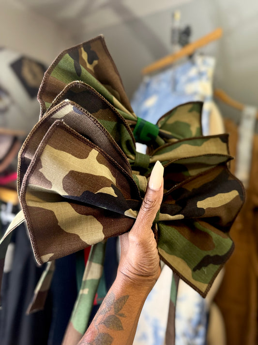 Camo Bow Tie