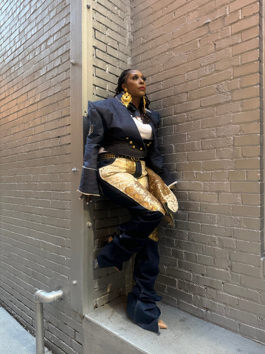 Gold Chandelier Earrings