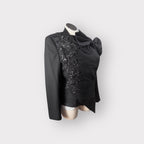 Black Custom Couture Blazer