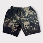 Distressed Triple Two Tone Sweat Jorts