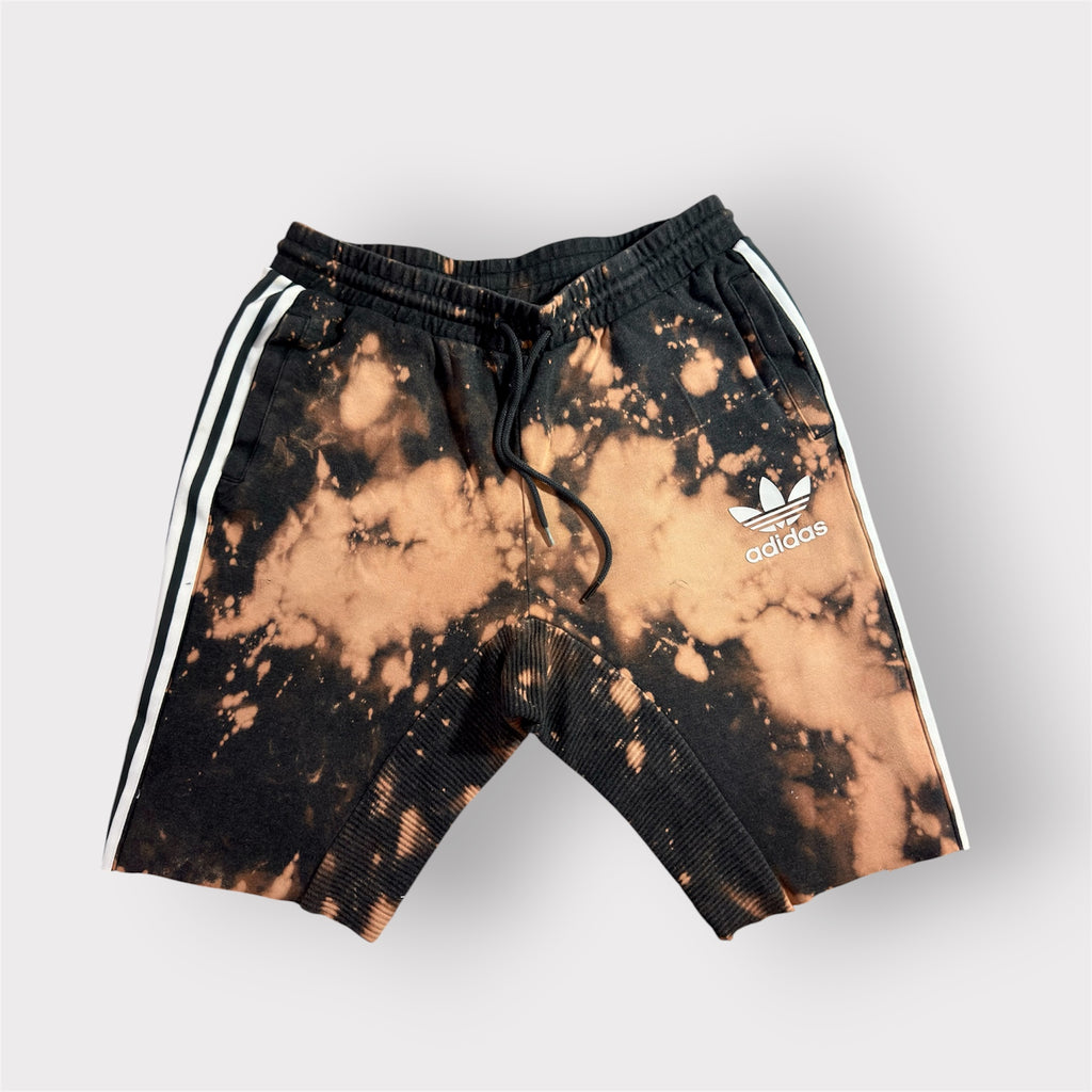 Two Toned Distressed Denim Drop Crotch