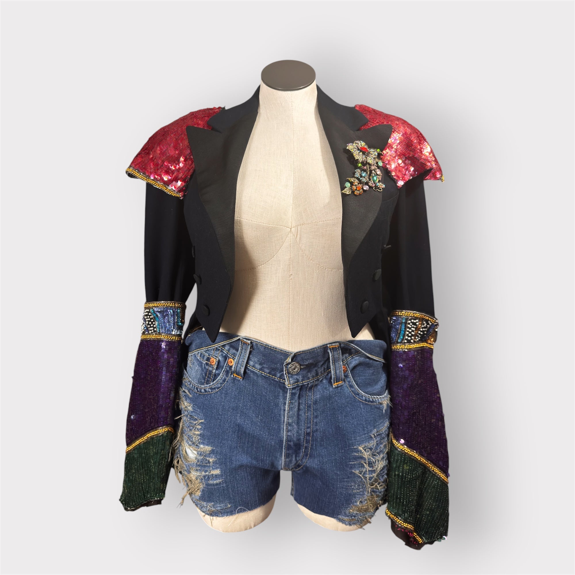 Military Style Tuxe Tail Coat
