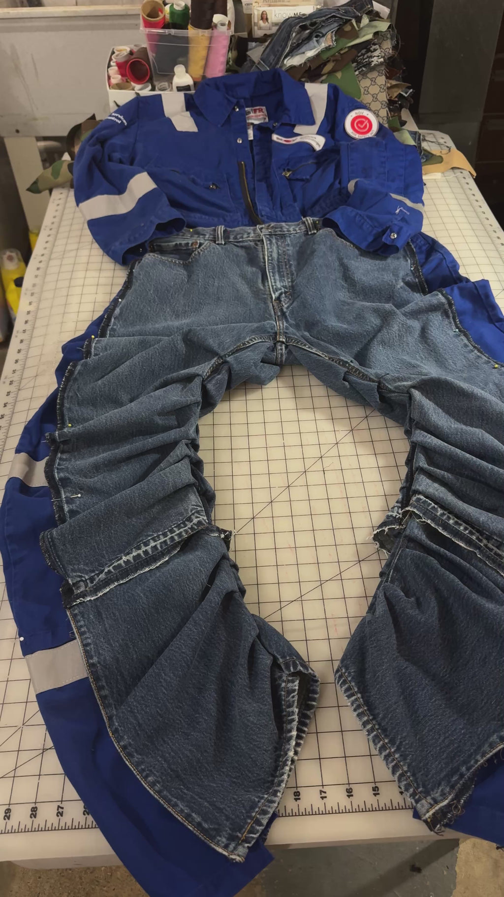 Street Couture Inverted Barrel Coverall
