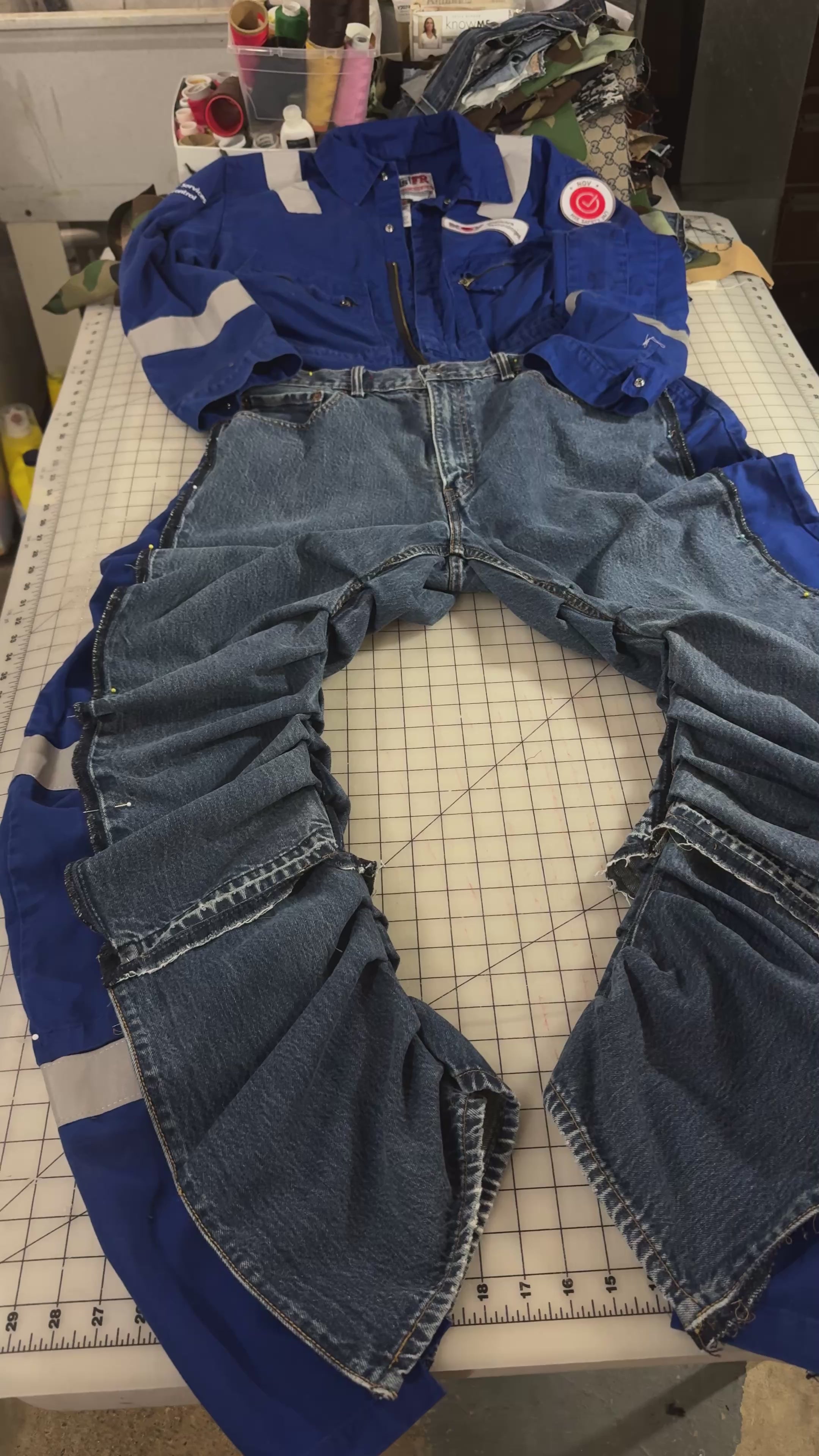 Street Couture Inverted Barrel Coverall