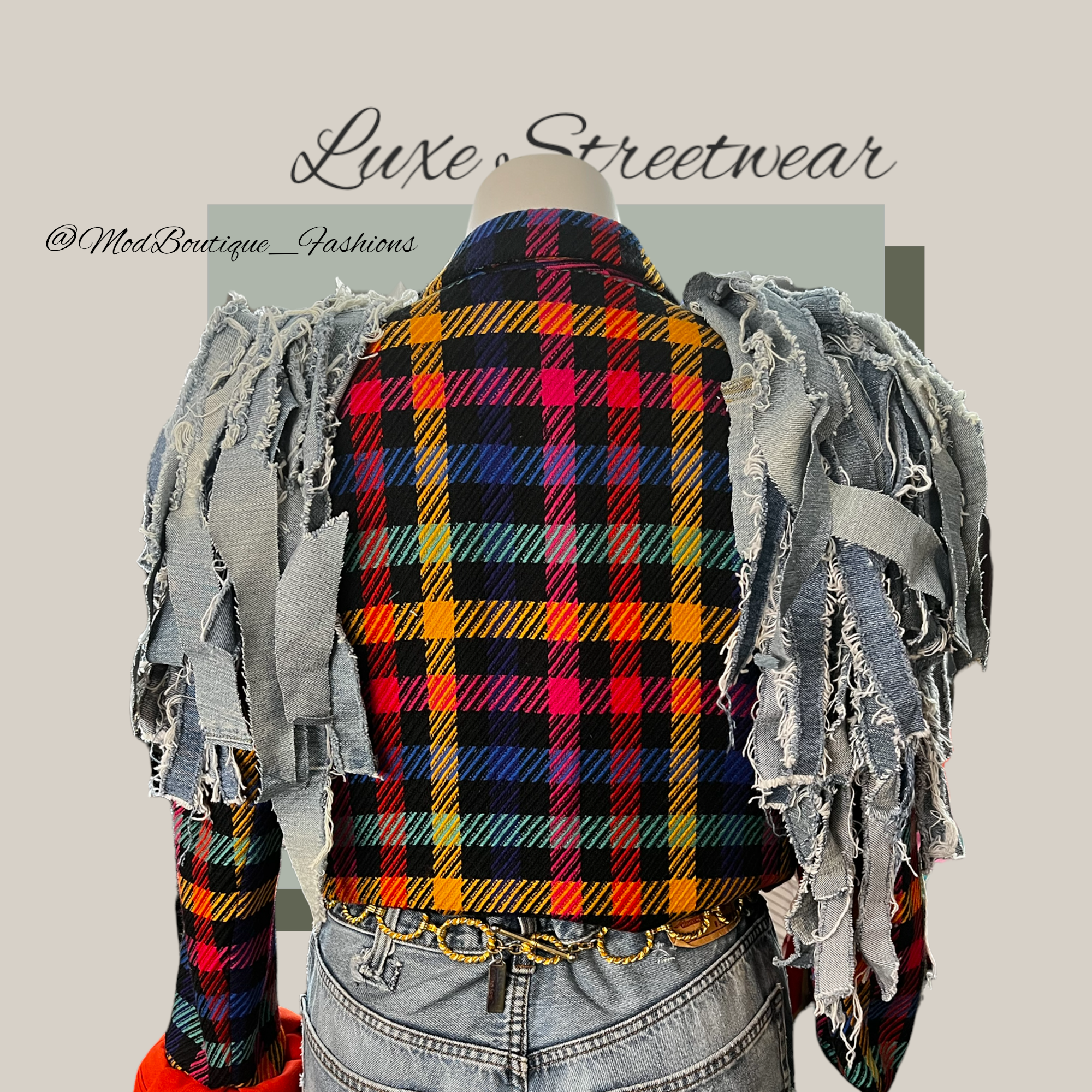 Business Woman Rainbow Couture