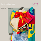 Couture Color Block Blazer